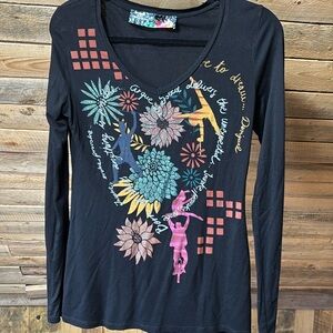 DESIGUAL- LONG SLEEVE SHIRT